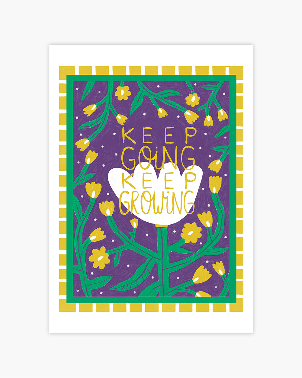 Keep Growing Art Print