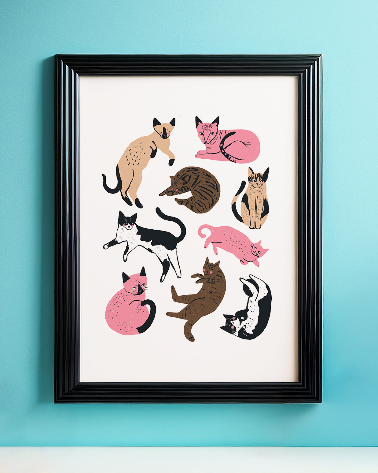Cats Art Print