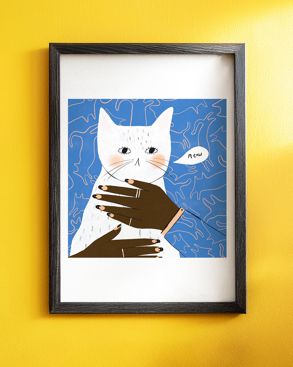 Cat Lover Art Print