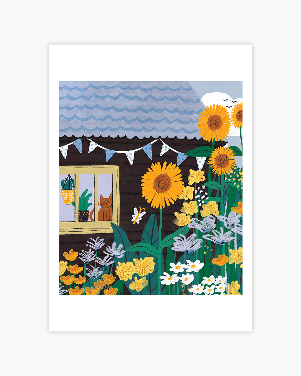 Vibrant Garden Art Print