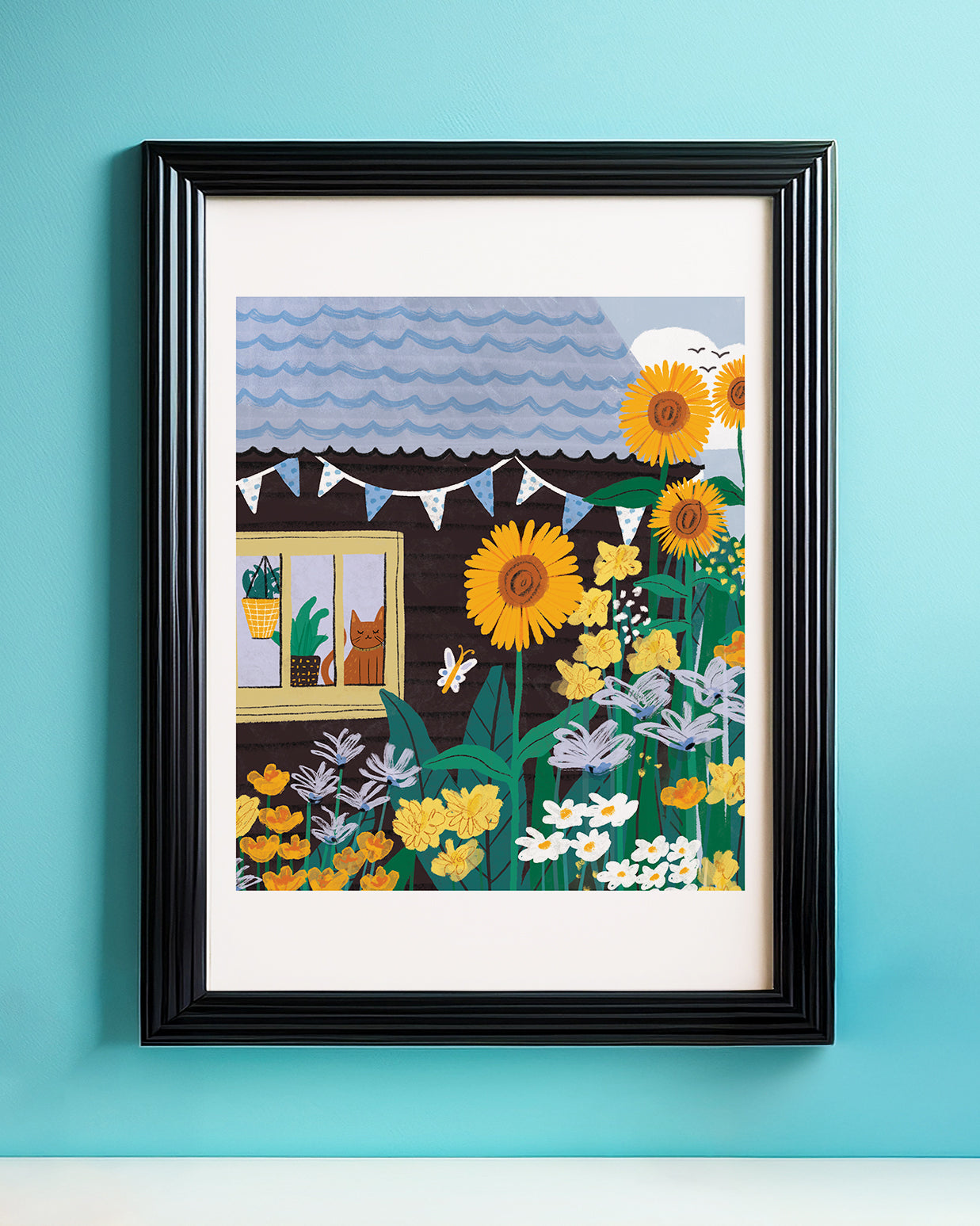 Vibrant Garden Art Print