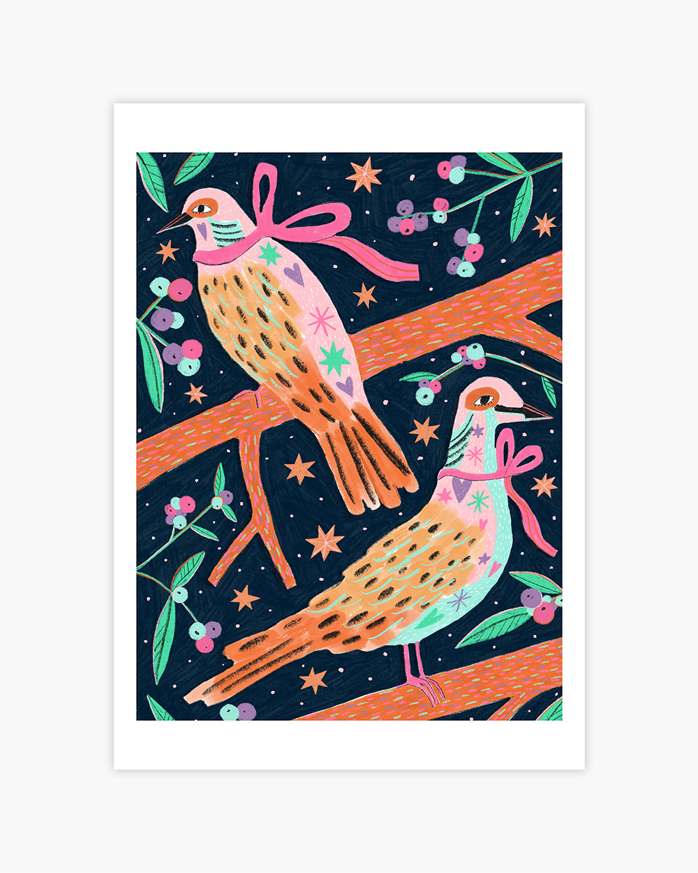 Magical Birds Art Print
