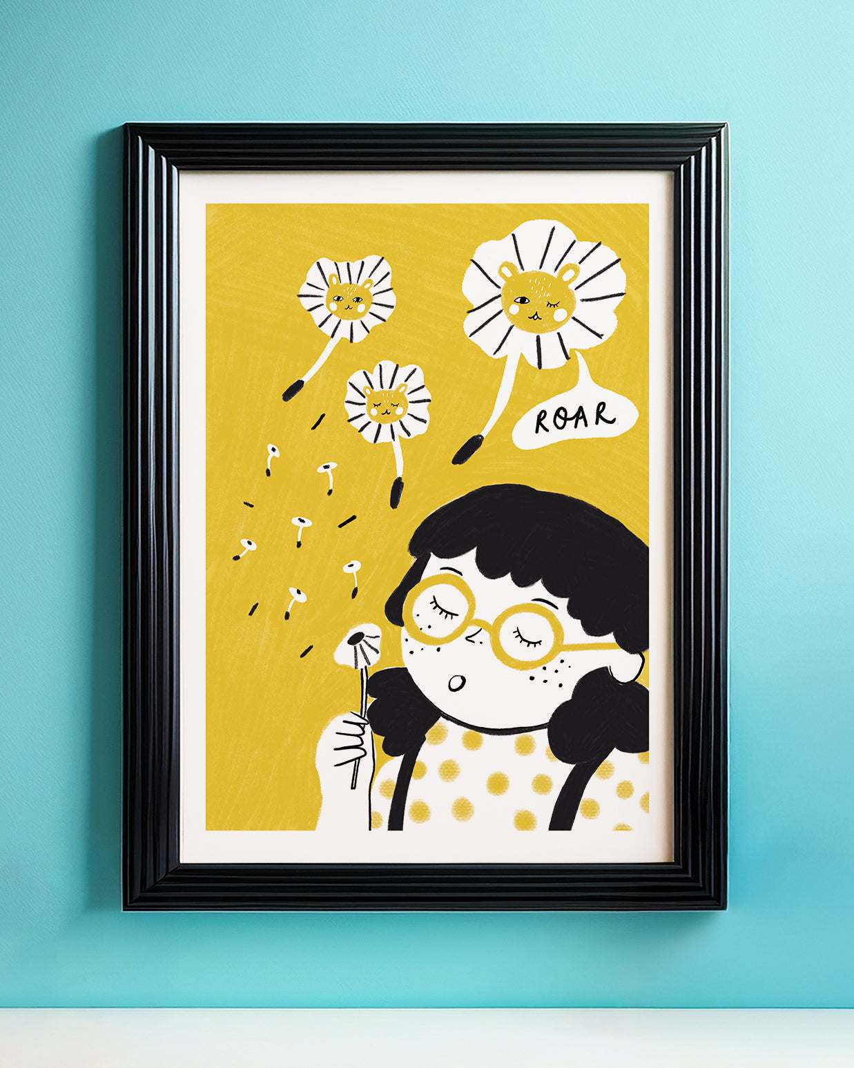 Dandy Lions Art Print