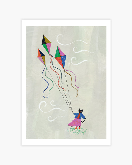 Easy Breezy Art Print