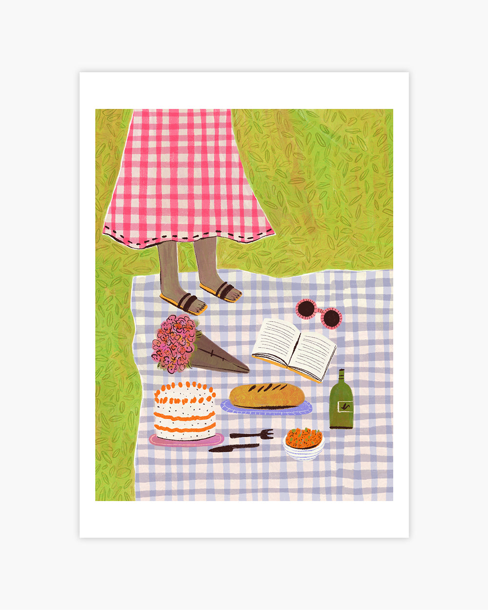 Summer Picnic Art Print