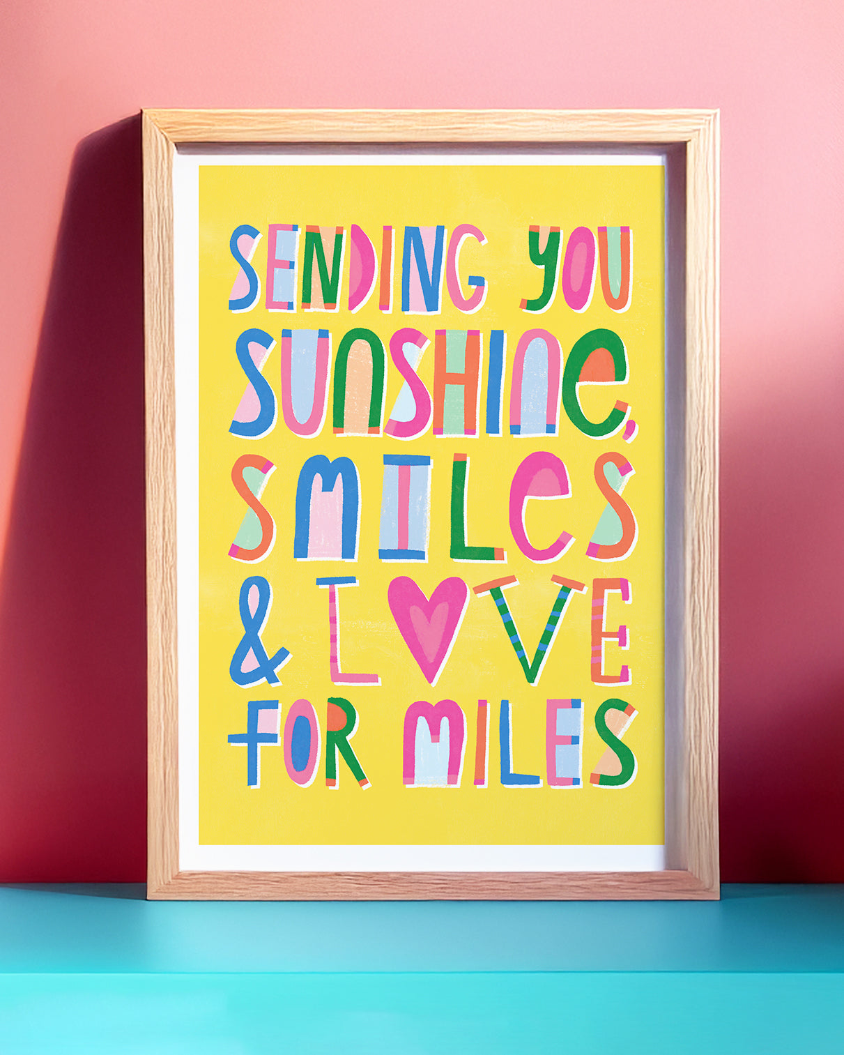 Sunshine Smiles Art Print